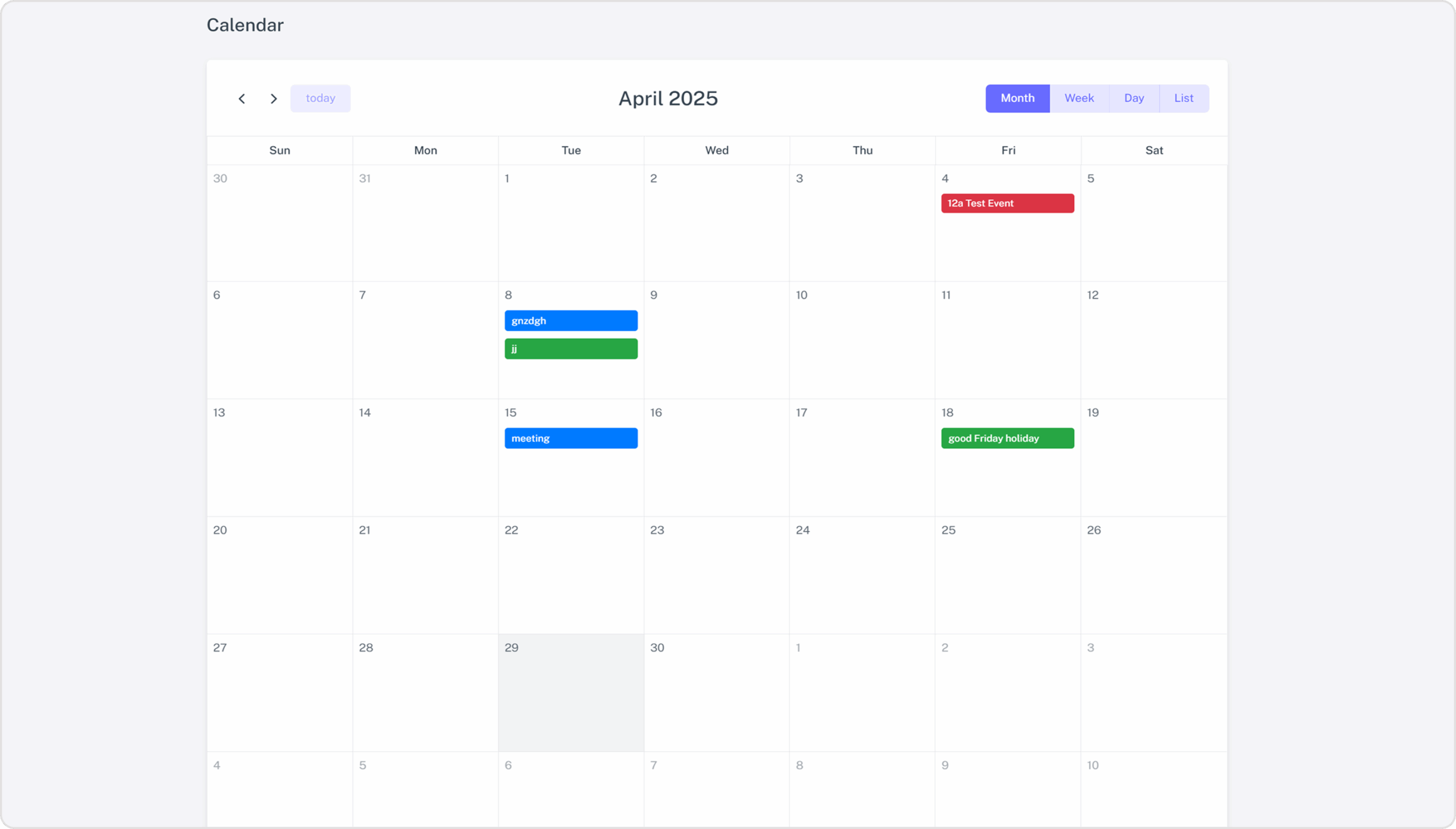calendarhometab